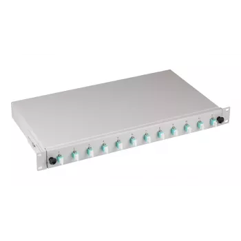 Patchpanel EFB Elektronik BA71901L12OM3 1U LC OM3 grijs