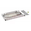 Patchpanel EFB Elektronik BA71901L24OM4 1U LC OM4 grijs metaal rackmontage