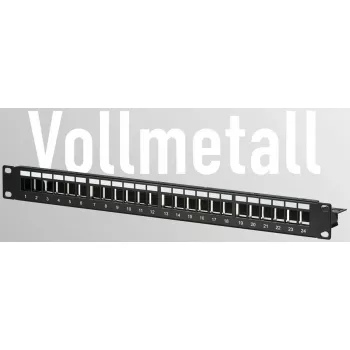 Patchpanel EFB Elektronik EC020100002 19 inch 1HE 24-poorts