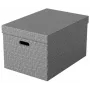 Opbergbox ESSELTE 628287 rechthoekig karton grijs 355×510×305 mm