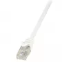 Netwerkkabel LogiLink 2m RJ-45 Cat6 U/UTP wit