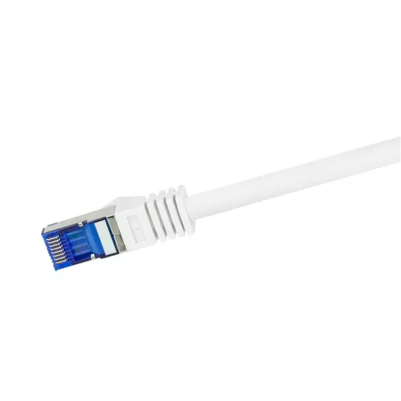 Netwerkkabel LogiLink C6A141S RJ-45 Cat6a 50 m wit