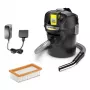 Karcher AD 2 Battery Set Accu-asstofzuiger, incl. accu en oplader