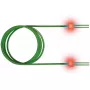 EasyLan LSD32200030 Duplex glasvezel patchkabel, LC-LC, OM3 50/125 µm, 3 m, aqua