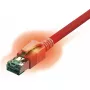 Netwerkkabel Sacon 442624,7 rood 7 m Cat6a S/FTP