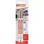 Krijtmarker Edding 4085/2S — navulbare vloeibare krijtmarker, dubbele punt 1–2 mm, goud & zilver