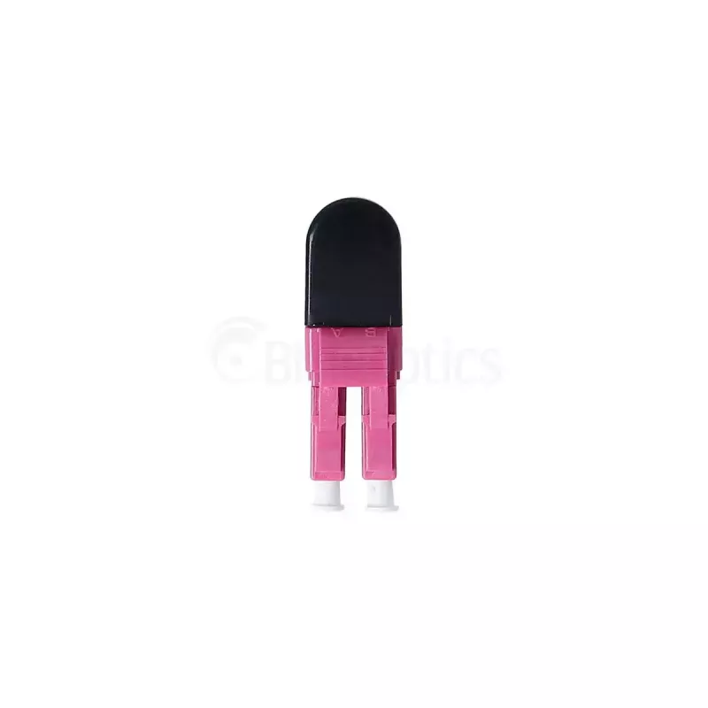 Glasvezel-adapter LC BlueOptics BOLBLCOM4 zwart roze