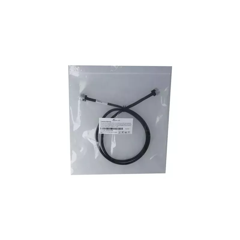 SAS-kabel BlueOptics BLIS4343-80CM 0,8 m 12 Gbit/s zwart