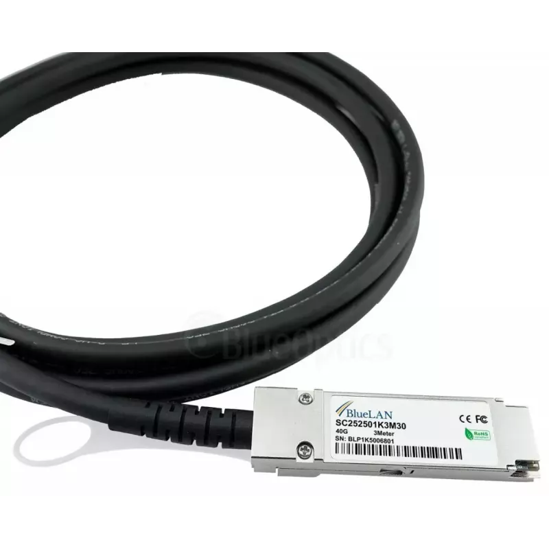 BlueOptics X66100-2-BL InfiniBand glasvezelkabel 2 m QSFP