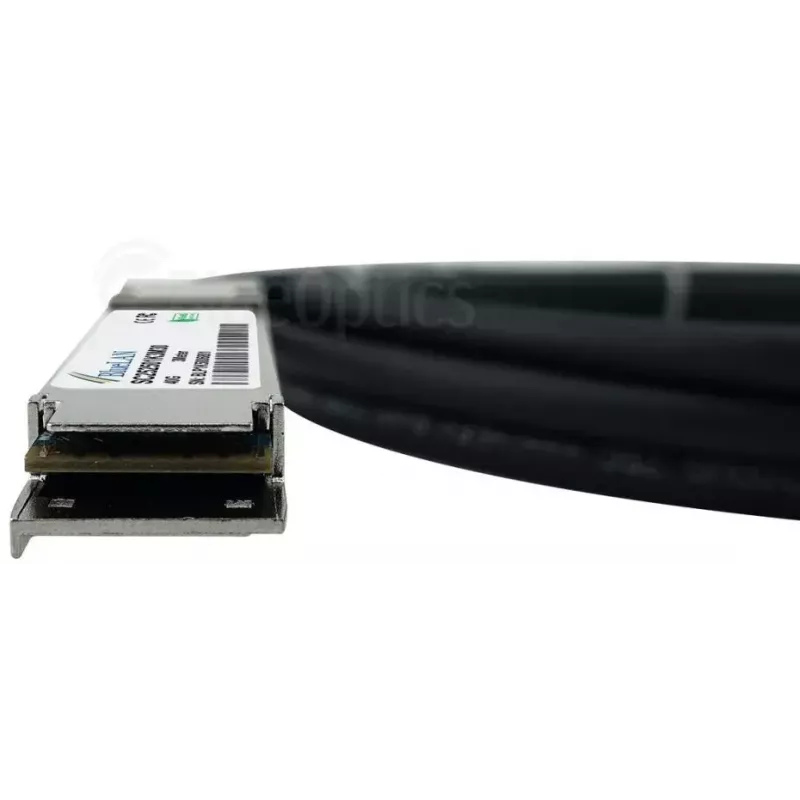BlueOptics InfiniBand/glasvezelkabel 3 m QSFP zwart