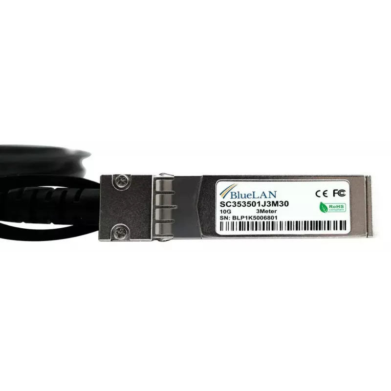 InfiniBand/glasvezelkabel SFP+ BlueOptics UACC-DAC-SFP10-3M-BL 3 m