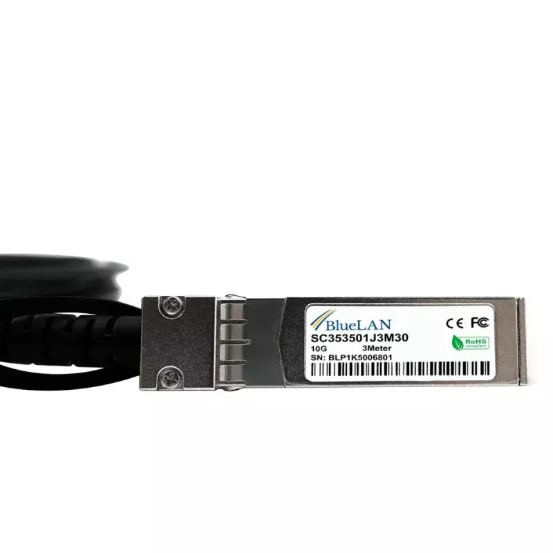BlueOptics 4WM8D-BL InfiniBand glasvezelkabel 3 m SFP+