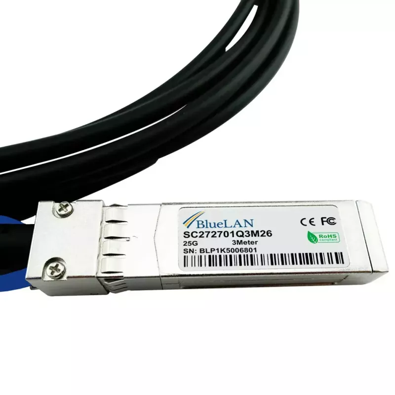 DAC-kabel BlueOptics SFP-25G-CU5M-BL SFP28 5 m zwart