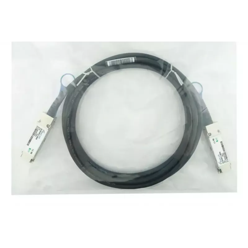 BlueOptics QSFP28 DAC-kabel SFP-DAC100-2M-BL 100GBASE-CR4 2 m, zwart