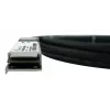 BlueOptics QSFP28 DAC-kabel SFP-DAC100-2M-BL 100GBASE-CR4 2 m, zwart
