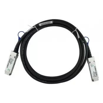 BlueOptics QSFP28 DAC-kabel SFP-DAC100-2M-BL 100GBASE-CR4 2 m, zwart