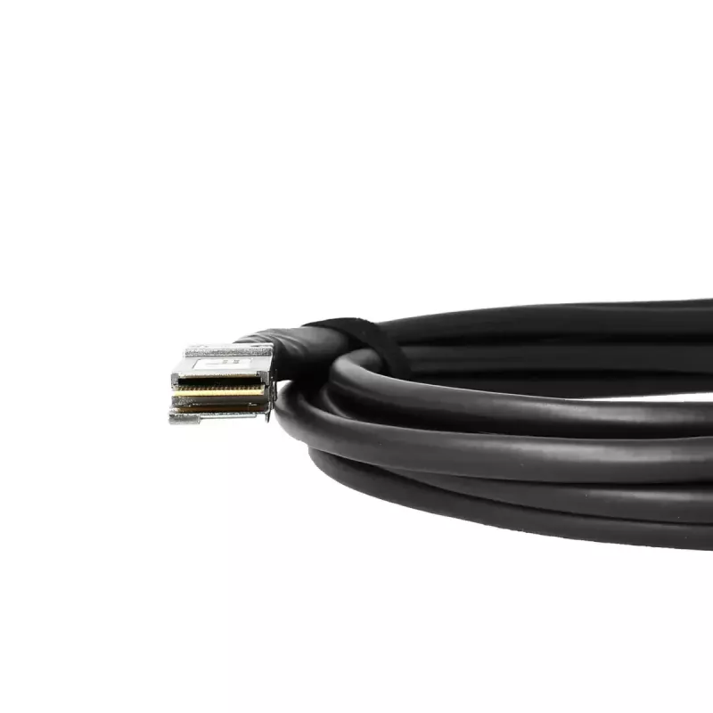 DAC-kabel BlueOptics PAN-QSFPDD-DAC-2M-BL QSFP-DD InfiniBand 2 m zwart