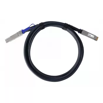 DAC-kabel BlueOptics PAN-QSFPDD-DAC-2M-BL QSFP-DD InfiniBand 2 m zwart