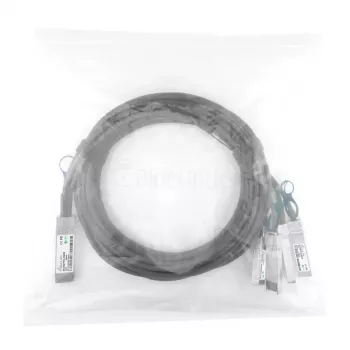Netwerkkabel BlueOptics 470-ABQF-BL QSFP28 4xSFP28 InfiniBand 2m zwart