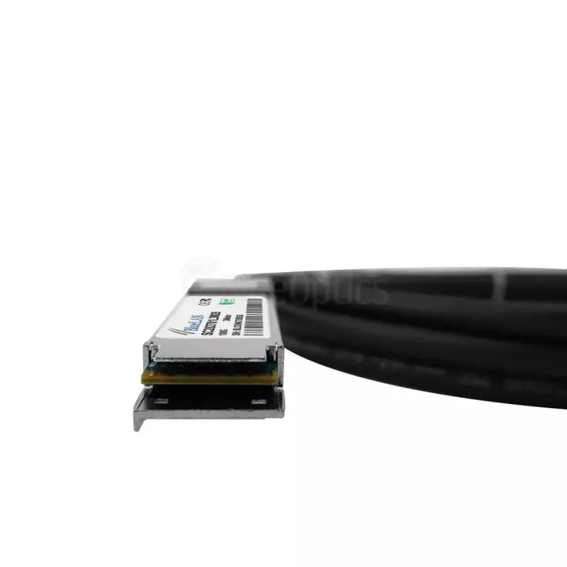 Netwerkkabel BlueOptics 470-ABQF-BL QSFP28 4xSFP28 InfiniBand 2m zwart