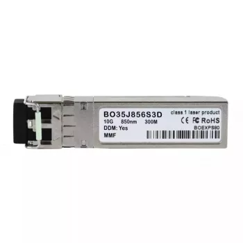 BlueOptics BO35J856S3D SFP+ transceiver, 10GBASE-SR, 850 nm, LC duplex (HPE Aruba J9150A compatibel)