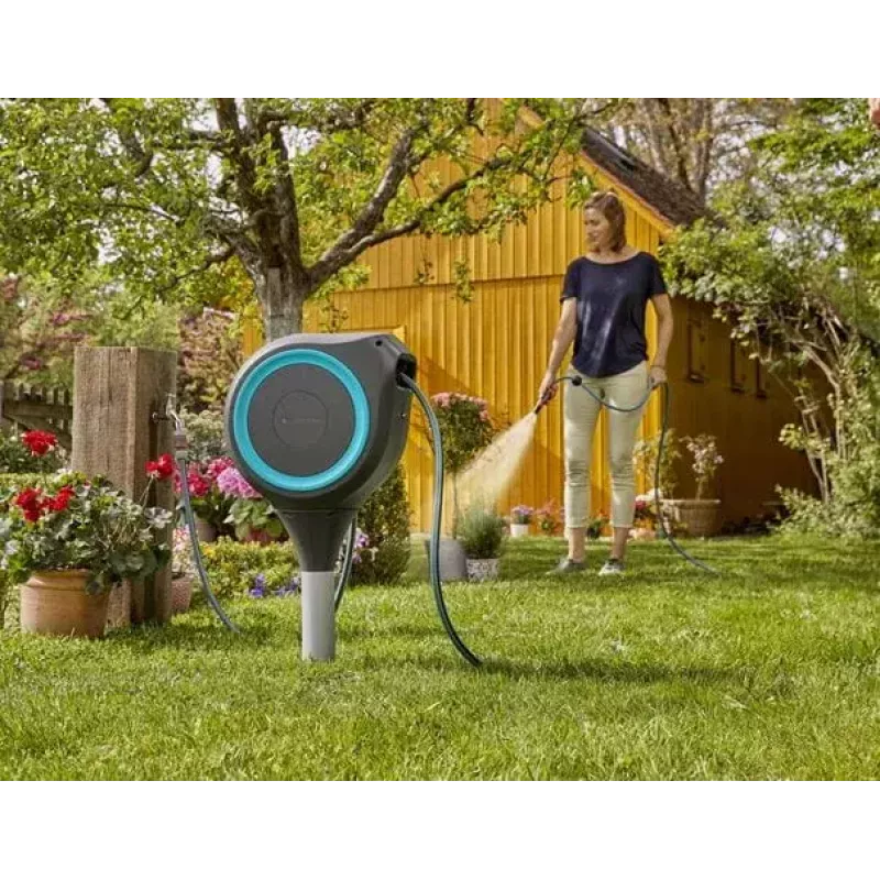 Gardena RollUp S tuinslang 15 m bovengronds teal