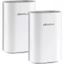 WiFi 7 mesh-router-pack Devolo BE6500 2-pack (wit) – dual-unit mesh-systeem