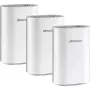 Mesh-wifisysteem Devolo BE6500 WiFi 7 3-pack (wit) — 3× BE6500 units