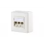 RJ-45-netwerkdoos BTR NETCOM 1309130002-E wit
