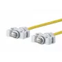 Netwerkkabel METZ CONNECT 141N113K13K50 10 m Cat6 S/FTP geel