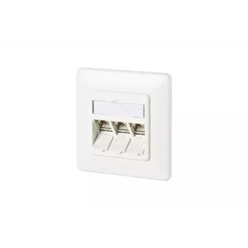 Contactdoos RJ-45 BTR NETCOM 130B11D31002-E wit