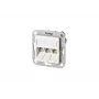 RJ-45-contactdoos BTR NETCOM 130B11D31102-E wit