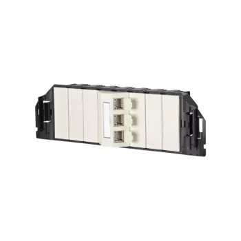 Netwerkdoos RJ-45 BTR NETCOM 130B11S30301-E parelwit
