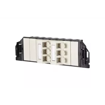 Netwerkdoos RJ-45 BTR NETCOM 130B11S60301-E parelwit