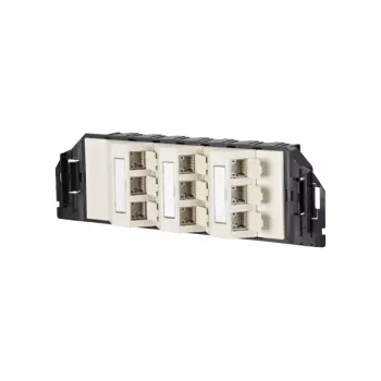 RJ-45-contactdoos MetzConnect 130B11S90301-E zwart wit