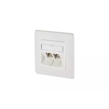 RJ-45-netwerkdoos BTR NETCOM 130B12D21002-E wit