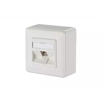 RJ-45-contactdoos BTR NETCOM 130B12D10002-E wit