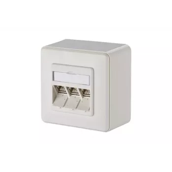 Contactdoos RJ-45 BTR NETCOM 130B12D30002-E wit
