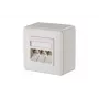Contactdoos RJ-45 BTR NETCOM 130B12D30002-E wit