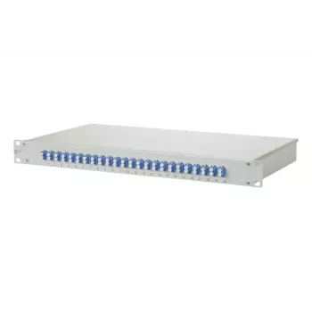METZ CONNECT OpDAT fix 1U Lasbox, 24x LC Duplex, OS2, grijs (1502597424-E)