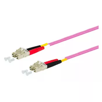 Glasvezelkabel METZ CONNECT 151S1JOJO50E 5 m LC violet