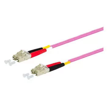 Glasvezelkabel METZ CONNECT 151S1JOJOA0E 10 m LC violet