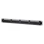 Patchpanel MetzConnect 130A08-AP29-E 24-poorts RJ-45 Cat5e 1U zwart