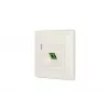 Stopcontact LC-D MetzConnect 1501207K1U-E wit