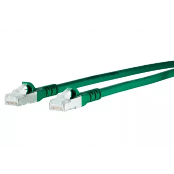 Netwerkkabel METZ CONNECT 1308457555-E 7,5 m Cat6a S/FTP groen