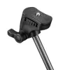 Selfiestick Mantona greep zwart grijs 91 cm voor camera