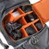 Backpackcase Mantona ElementsPro 40 grijs oranje