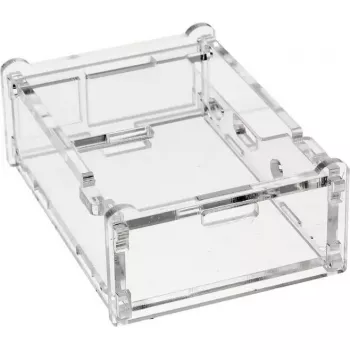 Acryl behuizing voor Raspberry Pi B+ RB-Case+01 transparant — beschermbehuizing voor Raspberry Pi B+