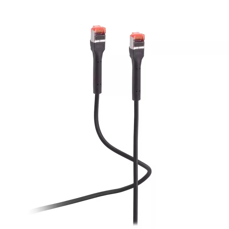 Flexline FL31-29065 Cat6a U/FTP zwarte 7,5 m patchkabel