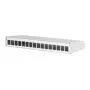 Patchpanelaccessoire METZ CONNECT 130861-1602KE wandmontage wit aluminium staal zink